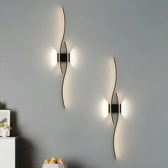 Minimalist LED wall sconce from Eden’s Emporium wall lighting collection