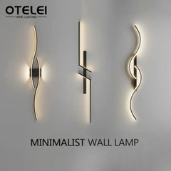 Modern linear LED wall lamp representing Eden’s Emporium lighting collection