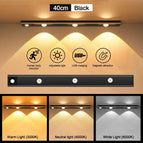 3 colors in one Lamp / Black 40cm