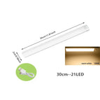 1Pcs / 300mm-Warm White