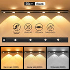 3 colors in one Lamp / Black 50cm