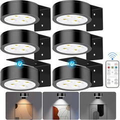 Wireless LED picture light with remote control